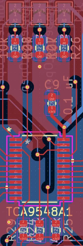 Final PCB Pullup-Resistors and Jumpers