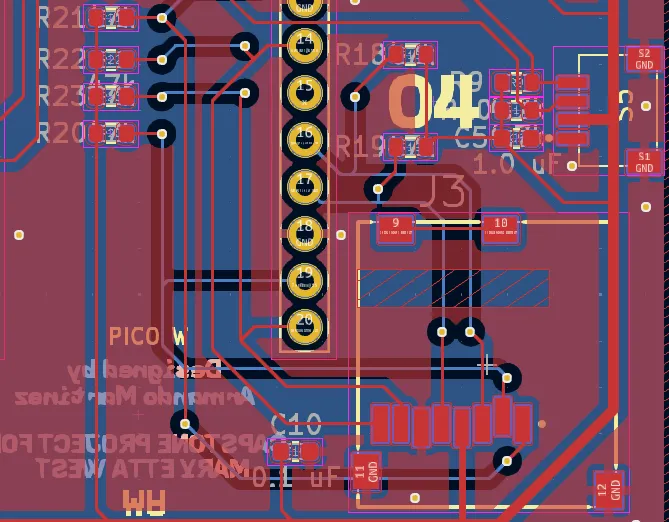 First Manufactured PCB SD Card Reader
